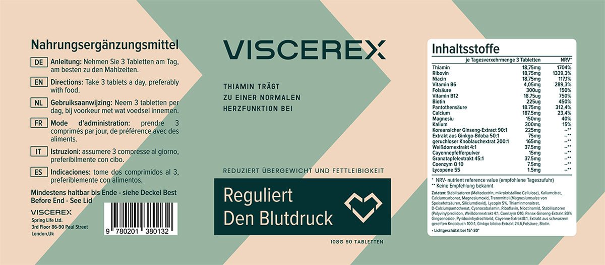 Viscerex Label